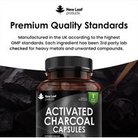 New Leaf Charcoal Capsules 